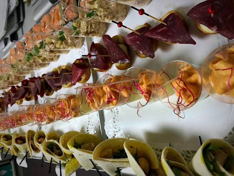 cocktail dinatoire vernissage