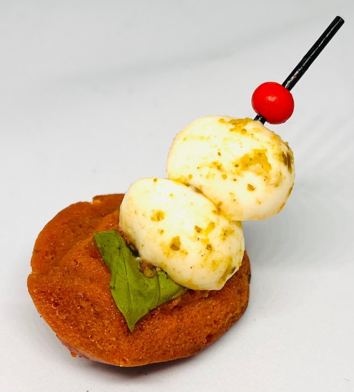 La madeleine au poivron et mozzarelle